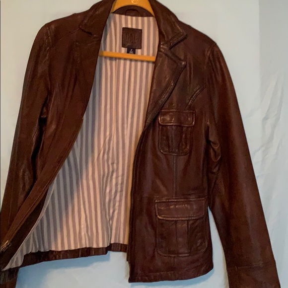Genuine Leather Gap Jacket - Picture 3 of 4